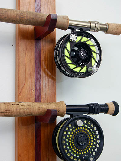 Single Fly Rod Rack